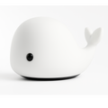 Lámpara Nocturna Infantil Ballena Silicona LED Multicolor Recargable
