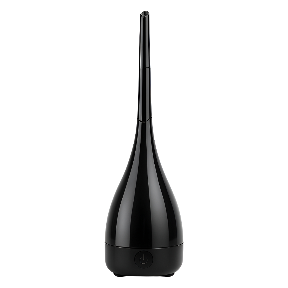 Humidificador Difusor Aromas 3.2 Litros Ultrasónico Jarrón Negro LED