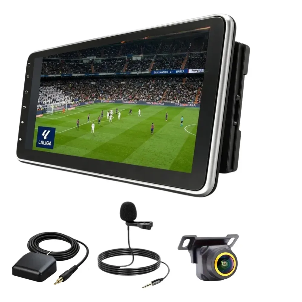 Radio Pantalla Táctil 10 Android Auto CarPlay GPS Cámara Reversa