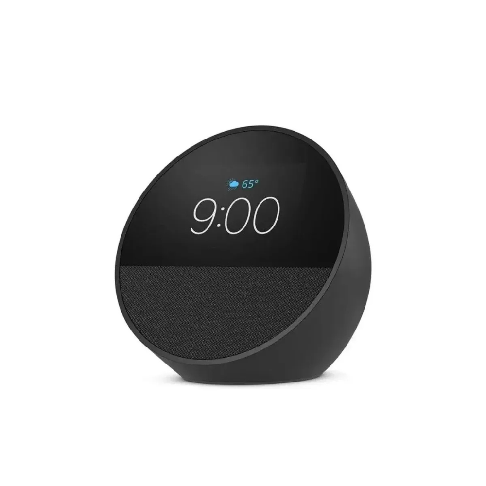 Echo Spot Alexa Pantalla Inteligente Reloj Despertador Música Parlante