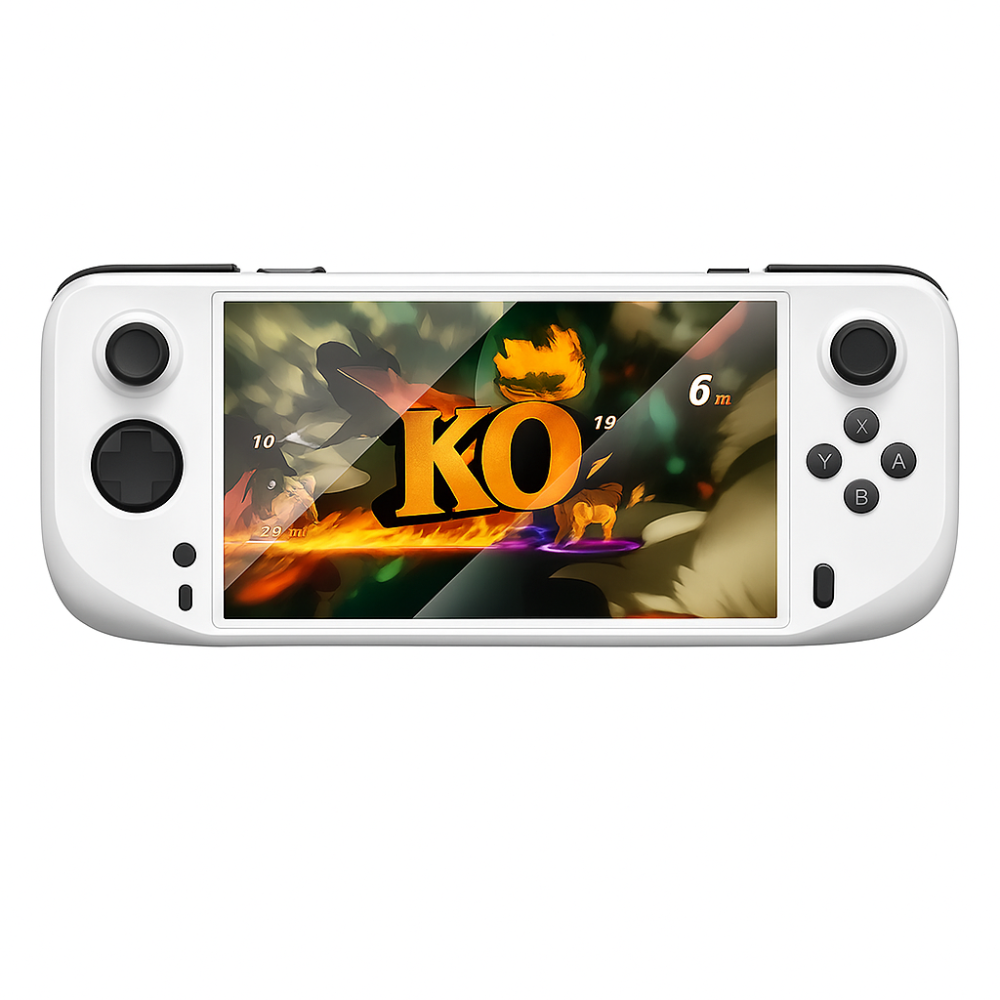 Consola Videojuegos Portátil E6 Blanca WiFi Batería 5000mAh Retro