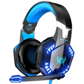 Audífonos Gamer Kotion Each G2000 Micrófono Luz LED USB Jack 3.5