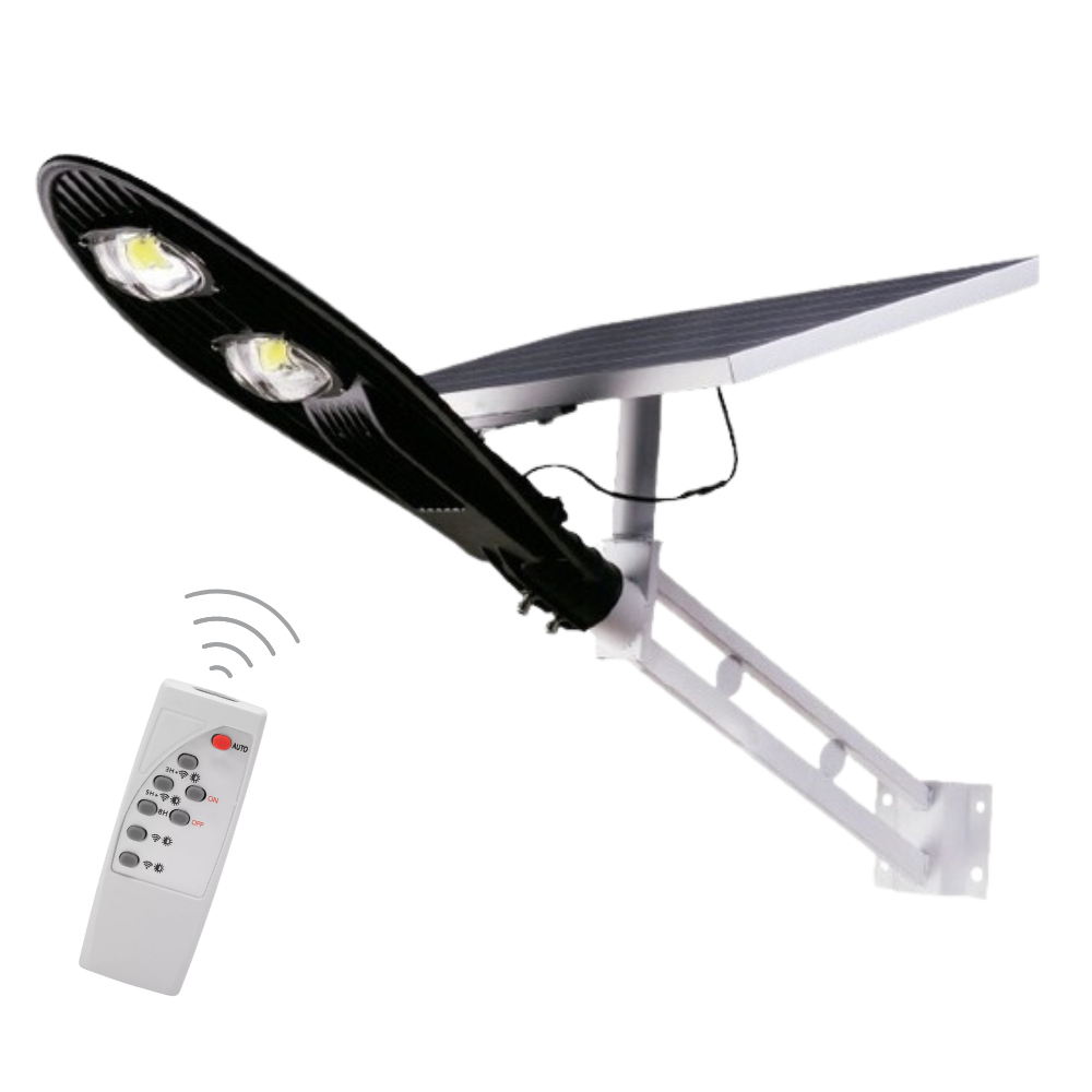 Lámpara Solar Exterior 80W CL380 Sensor Luz Panel 45W IP65 Calle