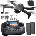 Drone E88 Pro Doble Cámara Control Pantalla Motor Brushless 2 Baterías