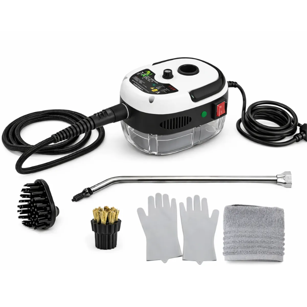 Limpiador Vapor Eléctrico Alta Presión 2500W Portátil Hogar Cocina