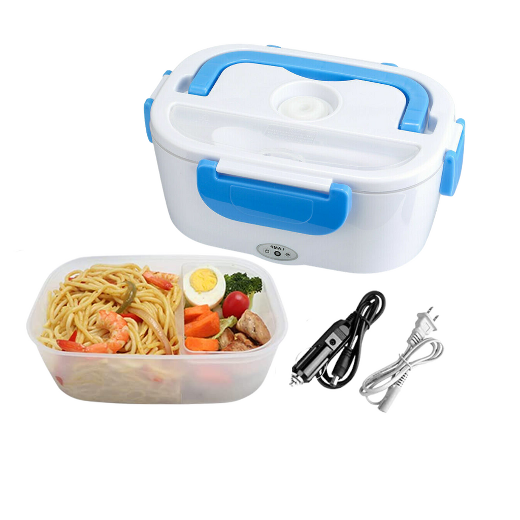 Lonchera Eléctrica Carro Hogar 12V 24V 110V Calentador Comida 1.5L