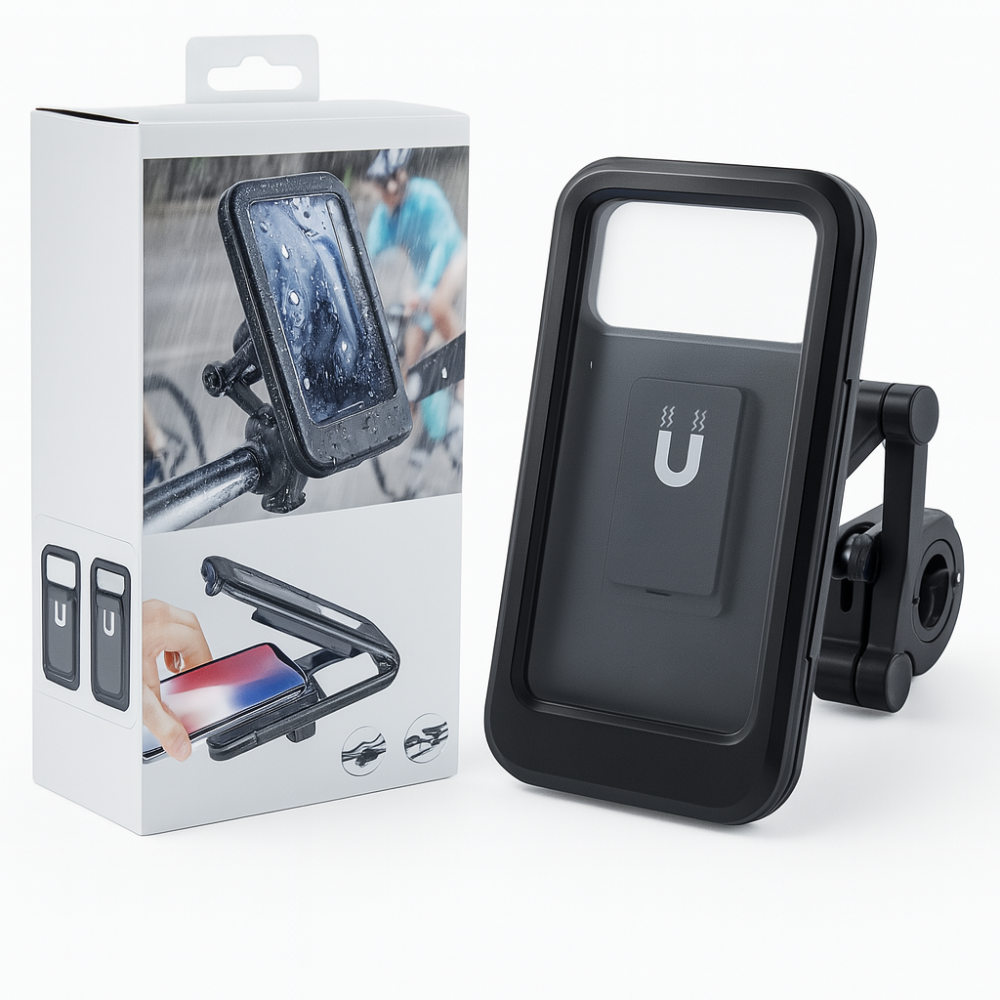 Soporte Celular Bicicleta Moto Impermeable 360 Universal M3 Manubrio