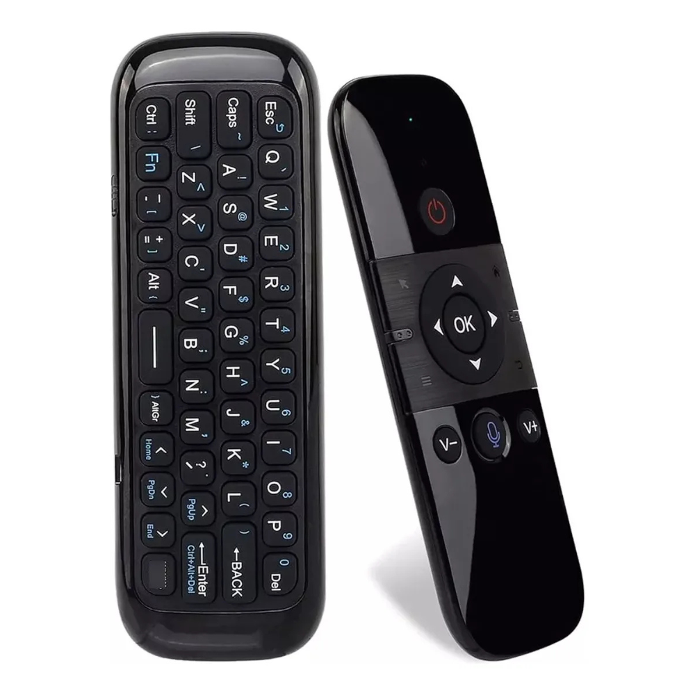 Control Remoto Air Mouse M8 Teclado Voz Retroiluminado Smart TV Box