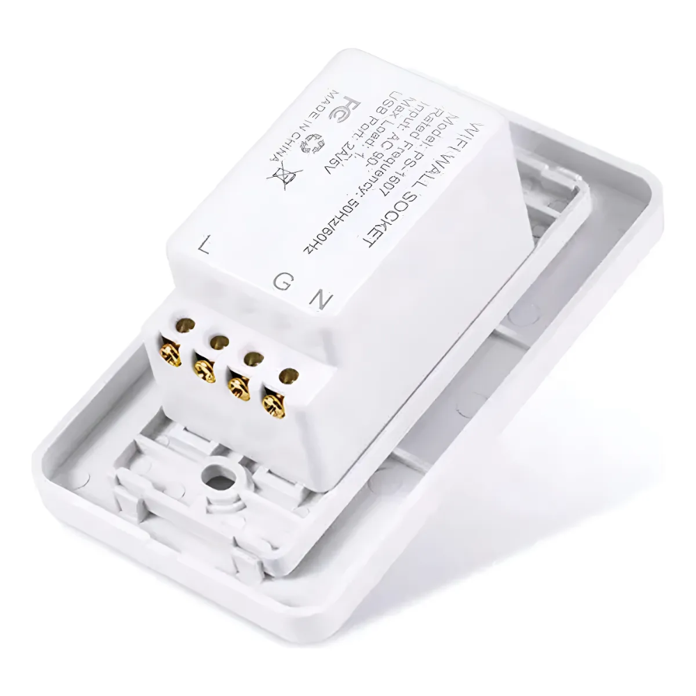 Toma Corriente Doble Inteligente WiFi USB Alexa Google Home Smart Life