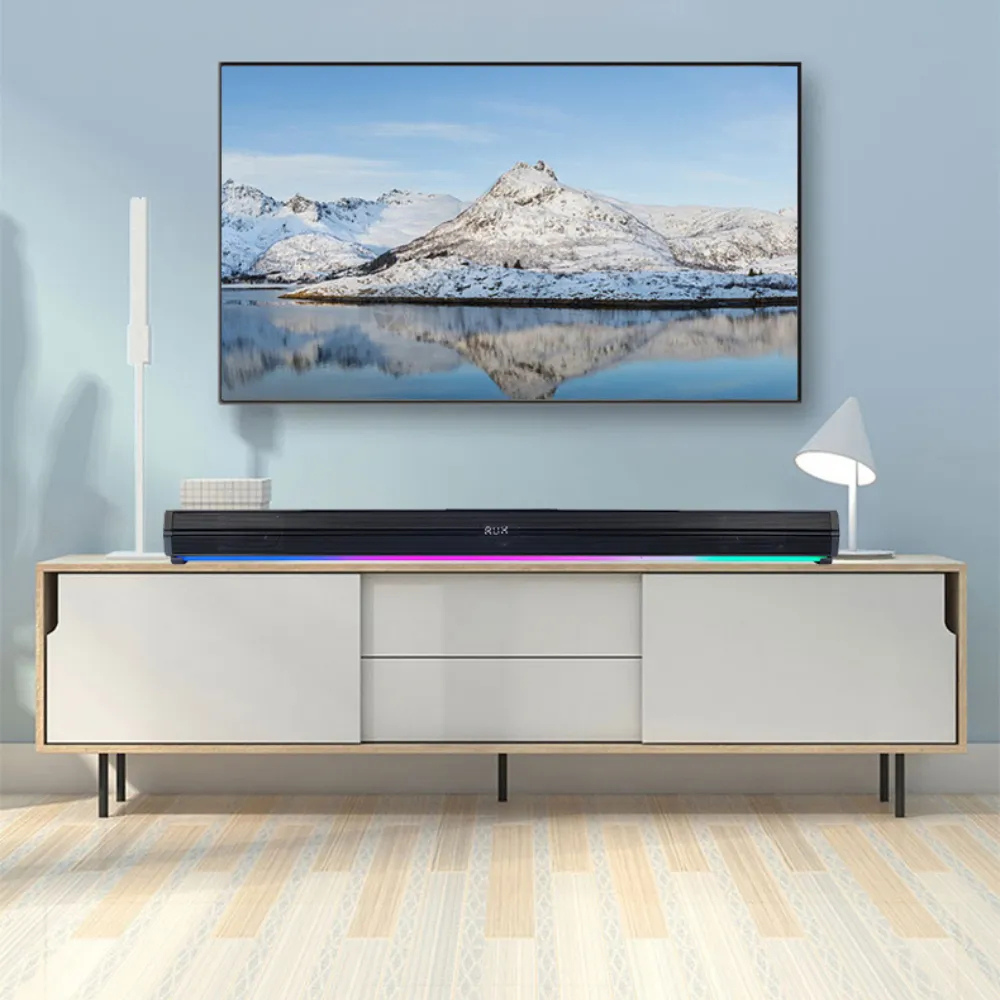 Barra Sonido Subwoofer Bluetooth 5.1 Teatro Casa GD-699 Control TV