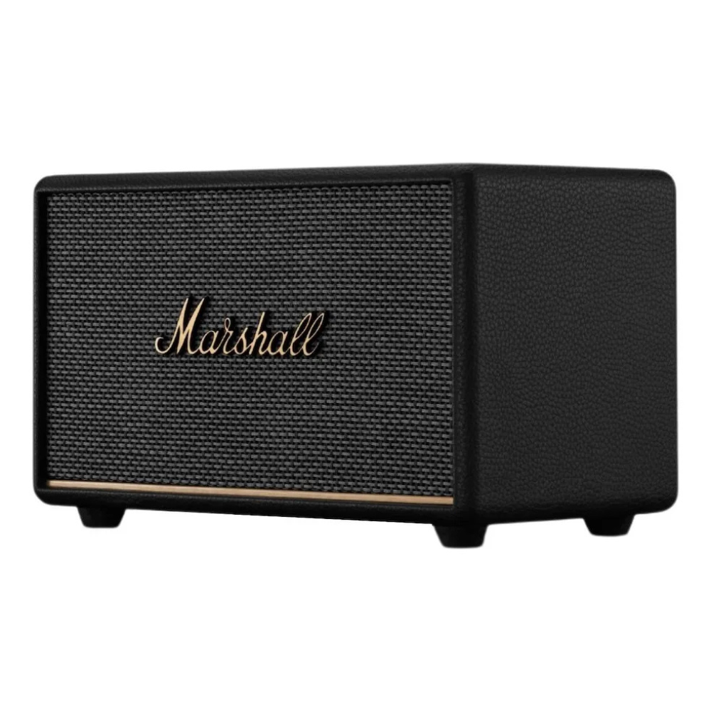 Parlante Bluetooth Vintage Retro Estilo Rock Cuero Dorado AUX Potente