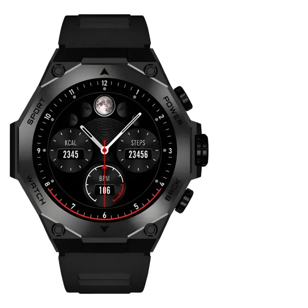 Smartwatch Hombre Deportivo AMOLED 1.43 Terra Bluetooth IP67 Correa