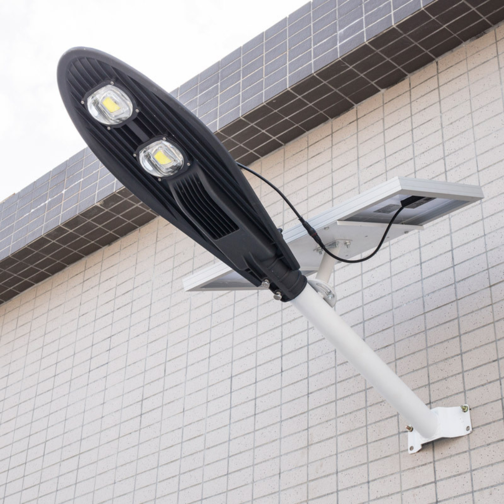 Lámpara Solar Exterior 80W CL380 Sensor Luz Panel 45W IP65 Calle