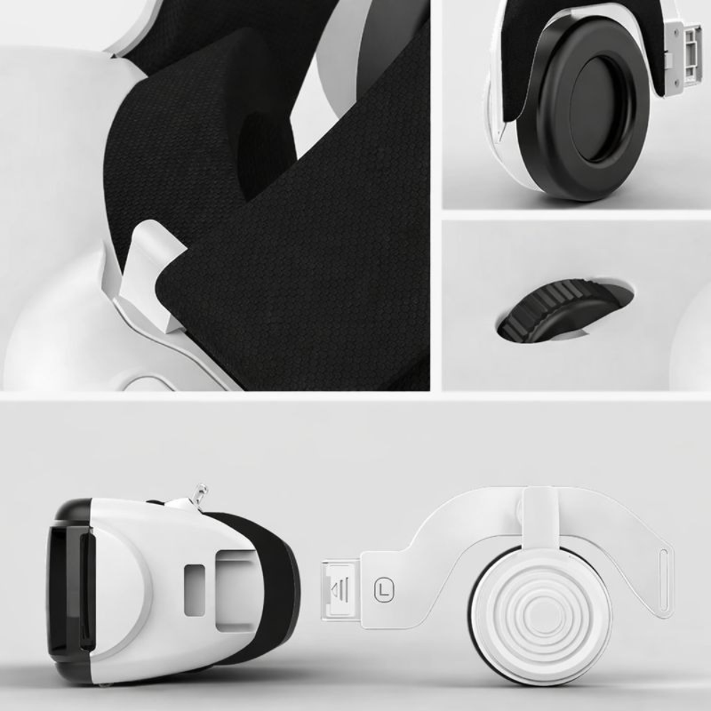 Gafas Realidad Virtual VR Shinecon Audífonos Integrados 360 Celular