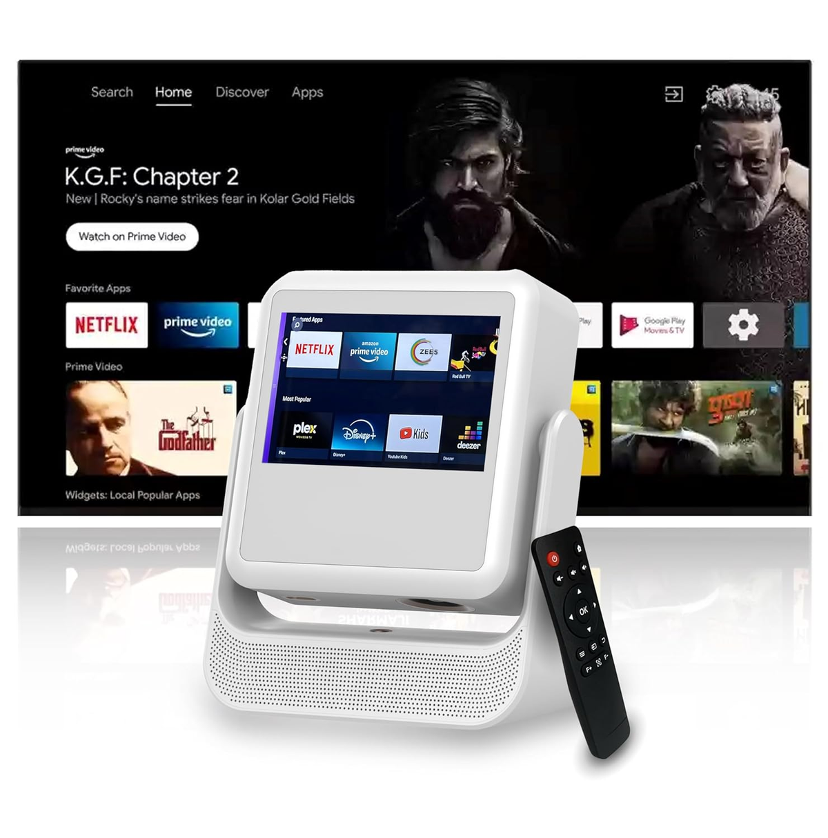Video Beam Proyector A2 Pro Android Full HD 1080p 4K WiFi Portátil