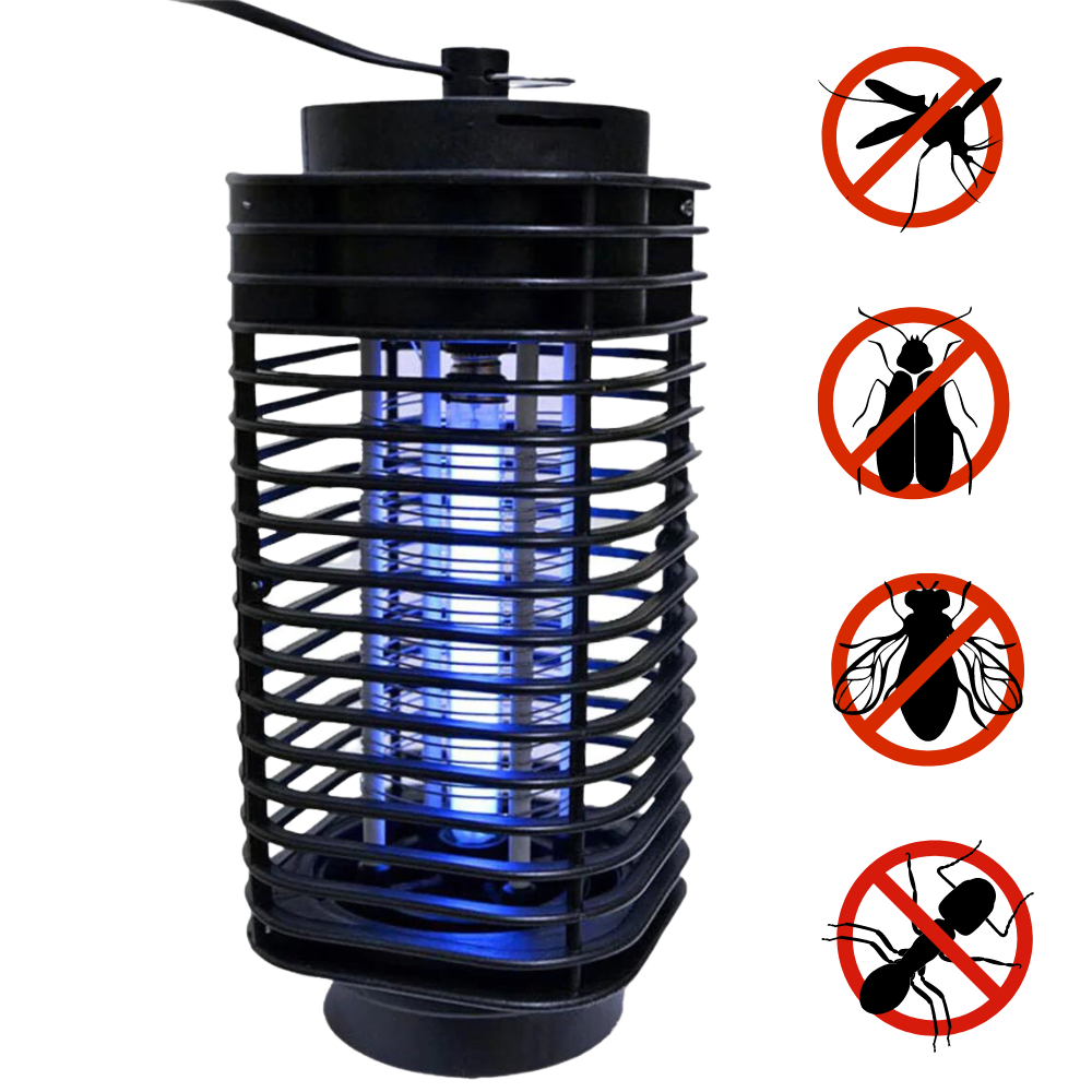 Lámpara Eléctrica Mata Mosquitos Zancudos 16m2 Silenciosa Decorativa