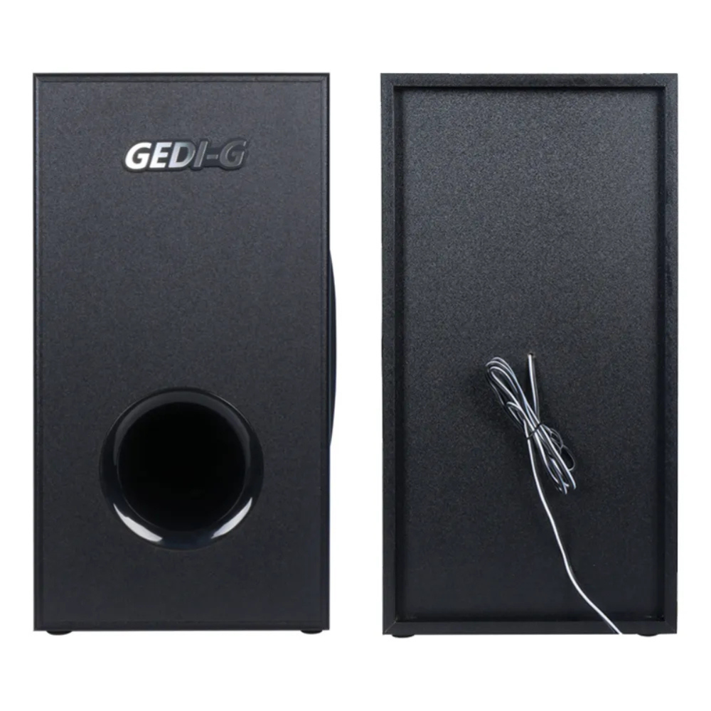Barra Sonido Subwoofer Bluetooth 5.1 Teatro Casa GD-699 Control TV