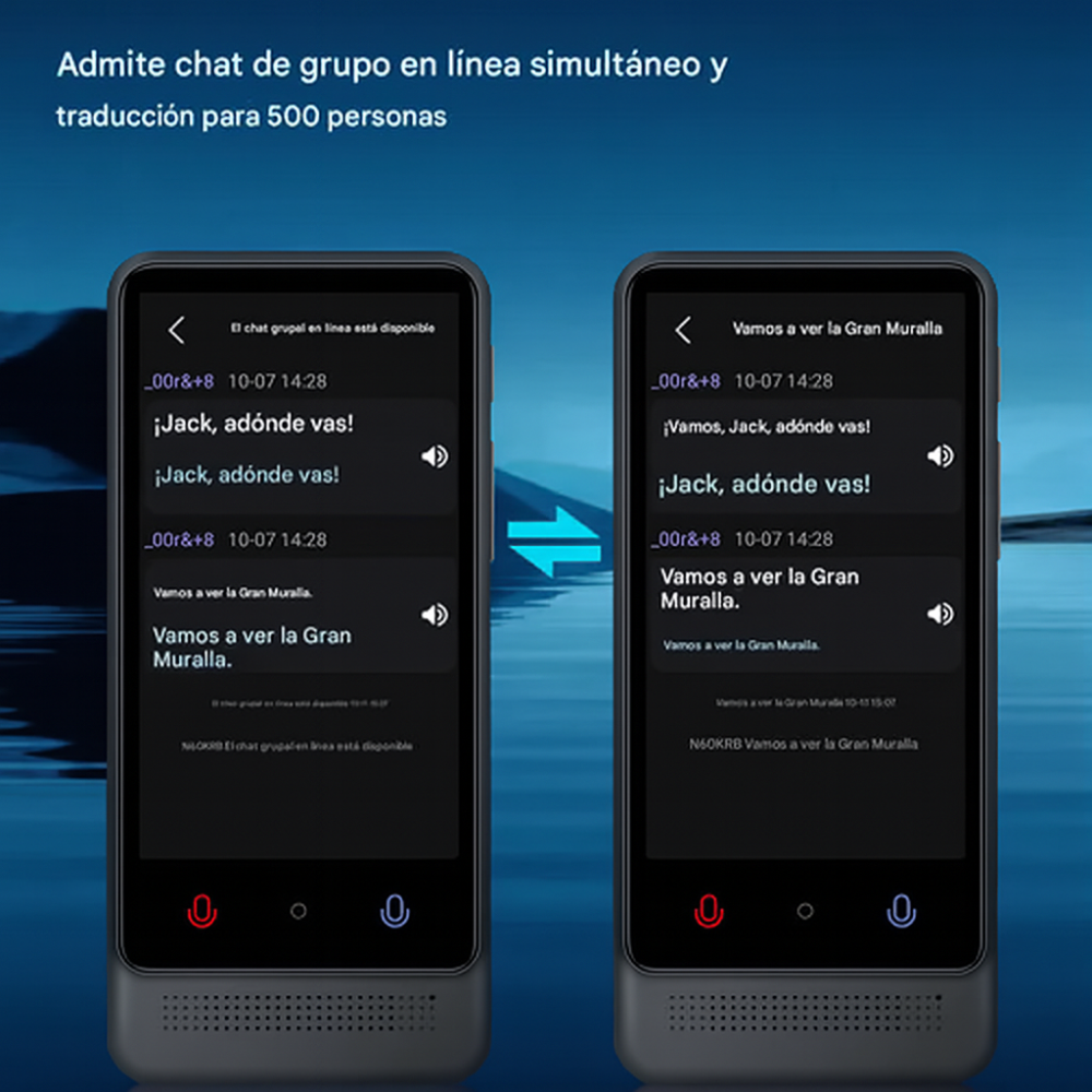 Traductor Idiomas Inteligente M12 137 Idiomas Tiempo Real Cámara WiFi