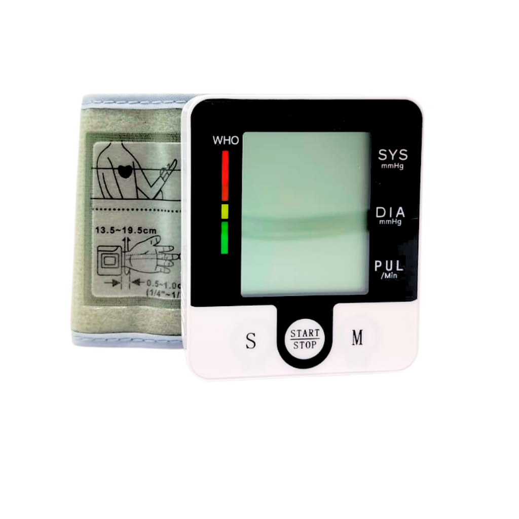 Tensiómetro Digital Muñeca KWL-W01 Pantalla LCD Voz Memoria 2 Usuarios