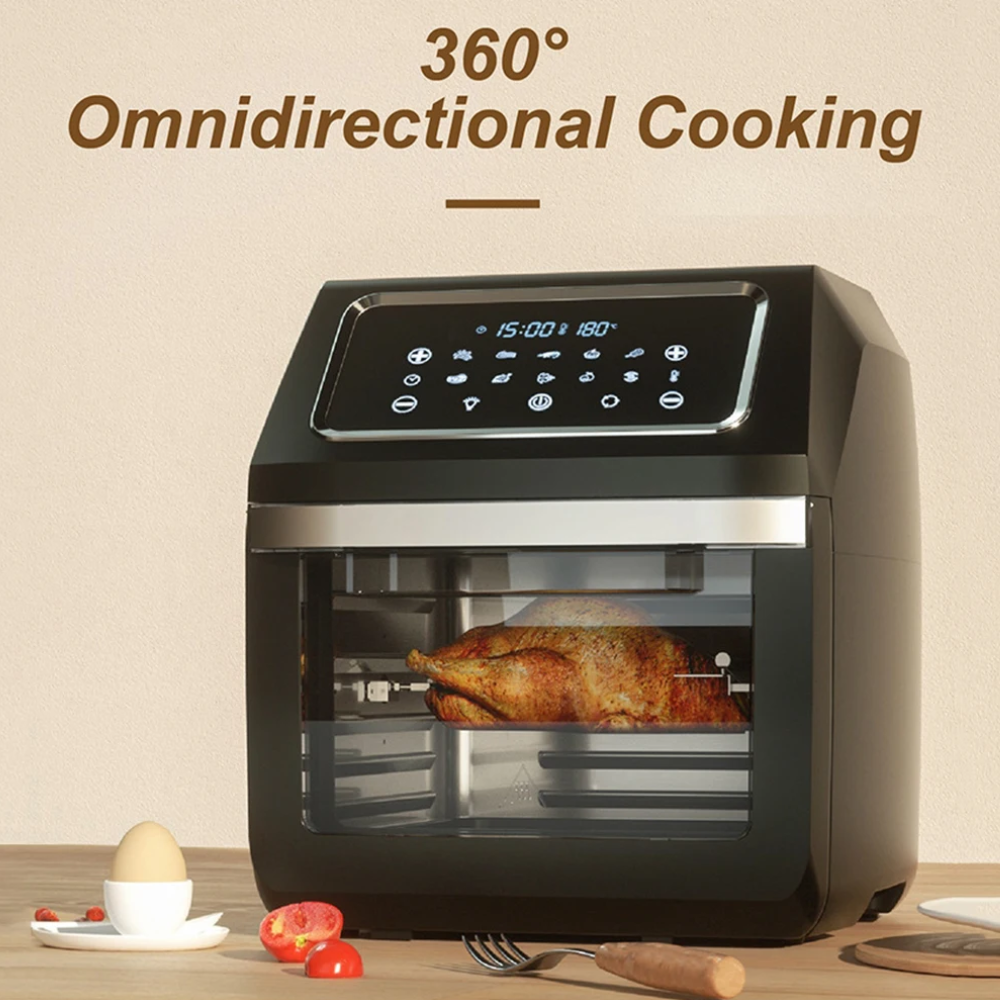 Horno Freidora Aire Renahouse 12 Litros 1700W Digital 10 Programas