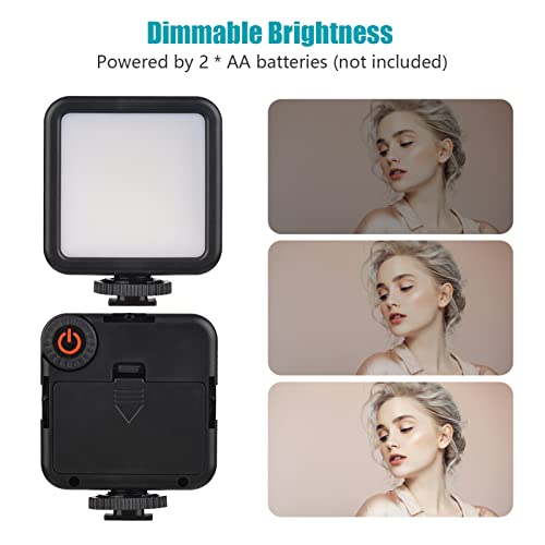 Kit Grabación Celular AY-49 Estabilizador Luz LED Micrófono Trípode