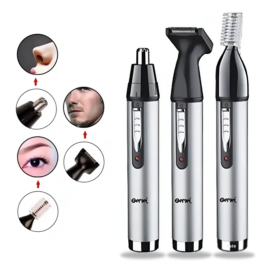 Recortadora Vello Nariz Cejas Patillas Gemei GM-3107 3x1 Recargable