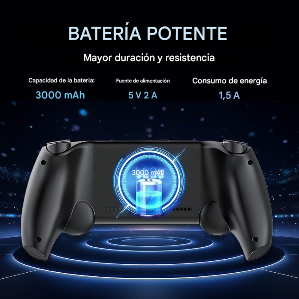 Consola Portátil Game Player 5 Pantalla 7 Pulgadas 2 Controles HDMI