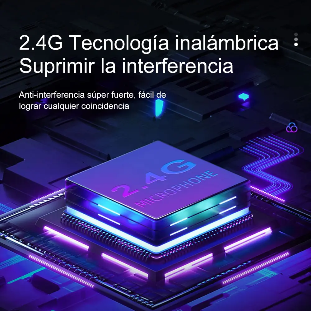Micrófono Inalámbrico Doble Karaoke Dinámico Zabu WX-82 Profesional