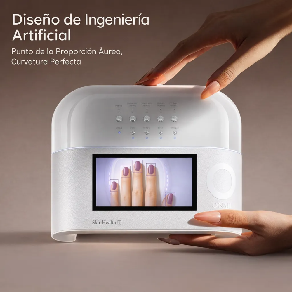 Lámpara Uñas UV LED Secador Gel Semipermanente Profesional Pantalla
