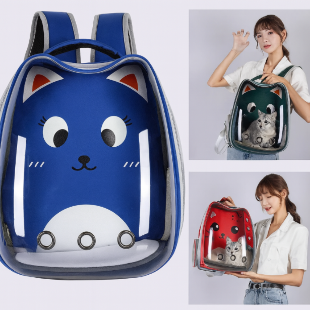 Maleta Transportadora Mascotas Cápsula Espacial Perros Gatos Mochila