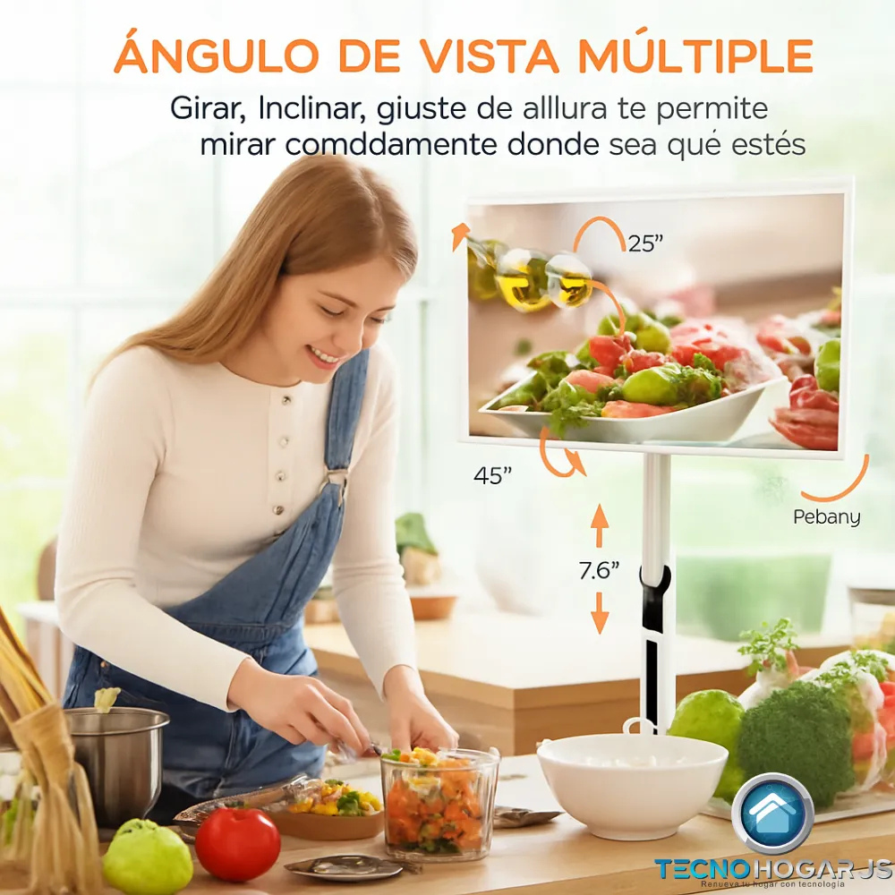 Pantalla Táctil 32 Pulgadas Android 13 StandByMe Portátil 128GB Base