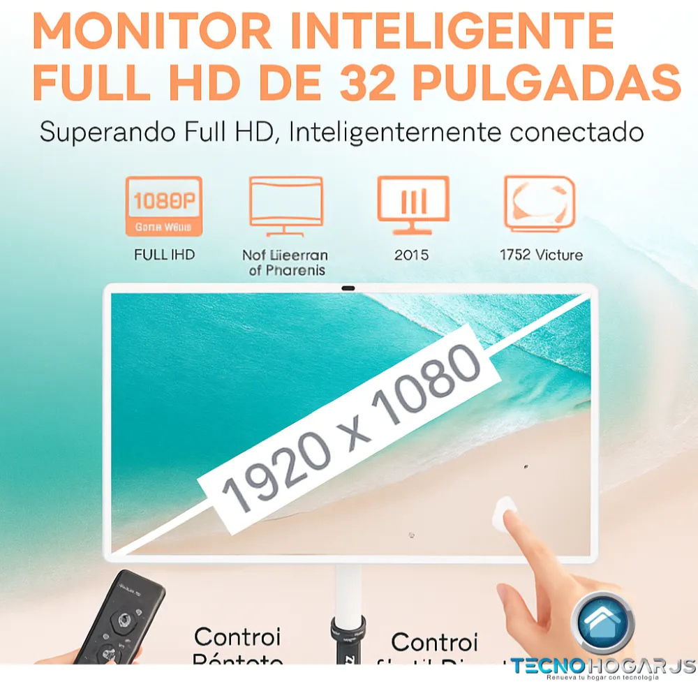 Pantalla Táctil 32 Pulgadas Android 13 StandByMe Portátil 128GB Base