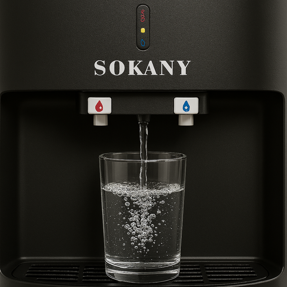 Dispensador Agua Sokany 3 Temperaturas Nevera 20 Litros Botellón 19L