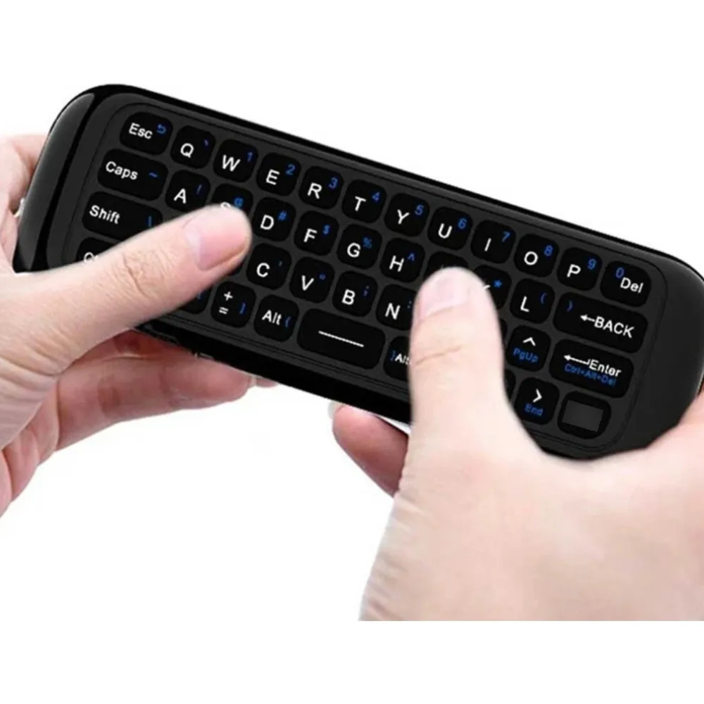 Control Remoto Air Mouse M8 Teclado Voz Retroiluminado Smart TV Box