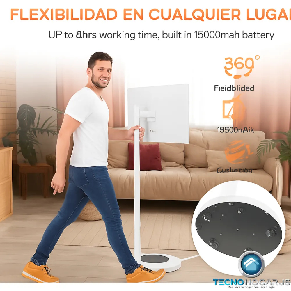Pantalla Táctil 32 Pulgadas Android 13 StandByMe Portátil 128GB Base