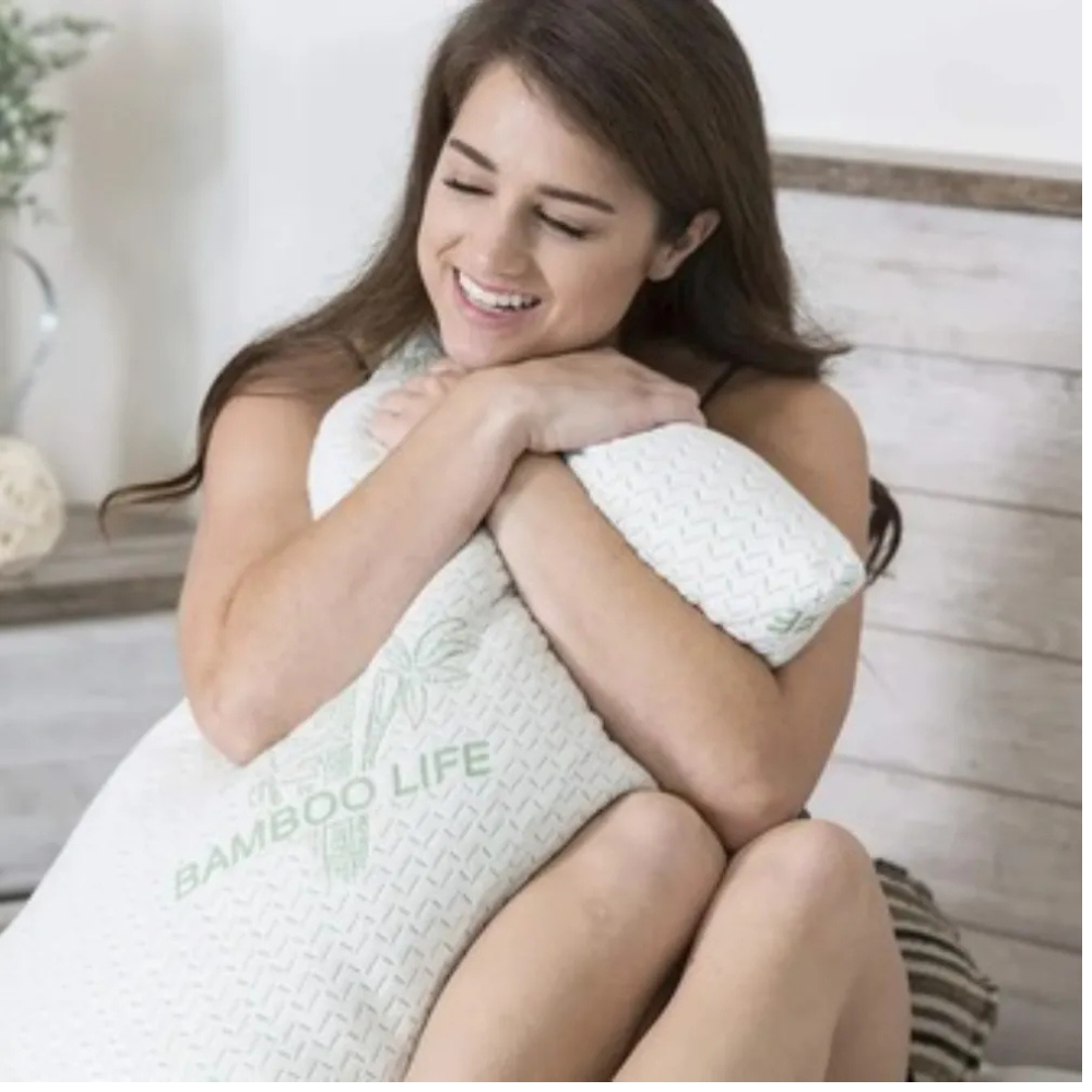 Almohadas Bamboo Premium Pack 2 Hipoalergénicas Frescas Transpirables