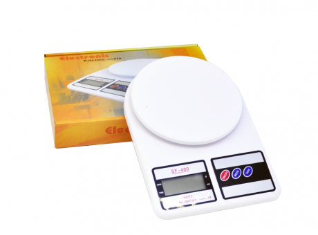 Gramera Digital Cocina SF-400 10kg Precisión 1g Función Tara Pilas