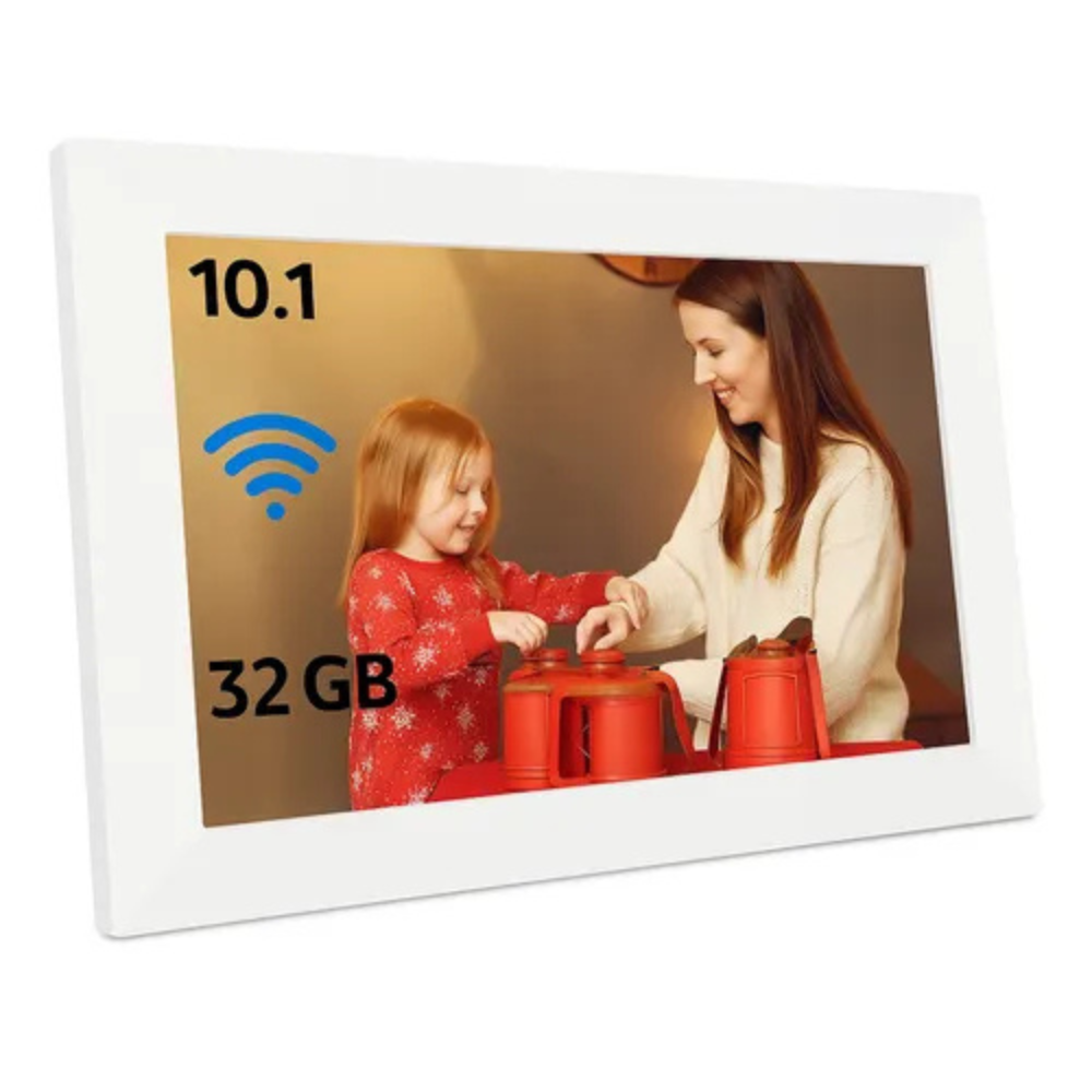 Portarretratos Digital 10.1 Pulgadas WiFi Frameo 32GB Táctil Akimart