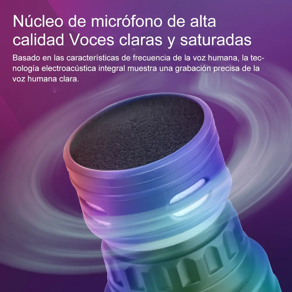 Micrófono Inalámbrico Doble Karaoke Dinámico Zabu WX-82 Profesional