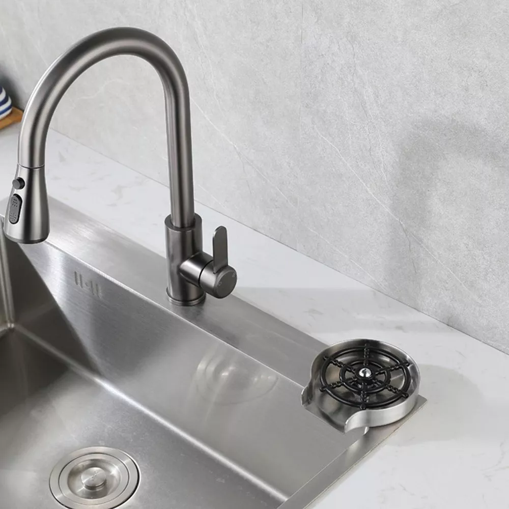 Lavador Vasos Copas Agua Presión Lavaplatos Enjuagador Bar Cocina