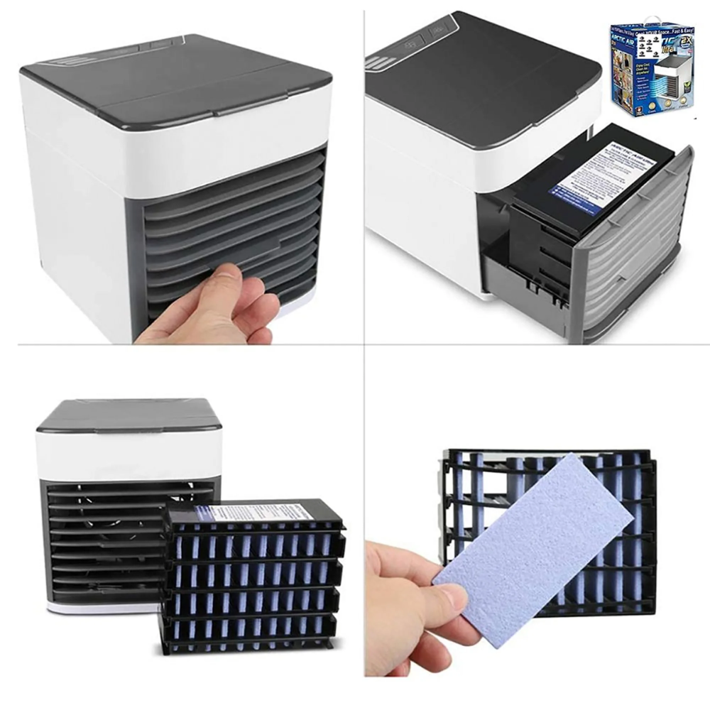 Enfriador Aire Portátil USB Mini Aire Acondicionado Personal