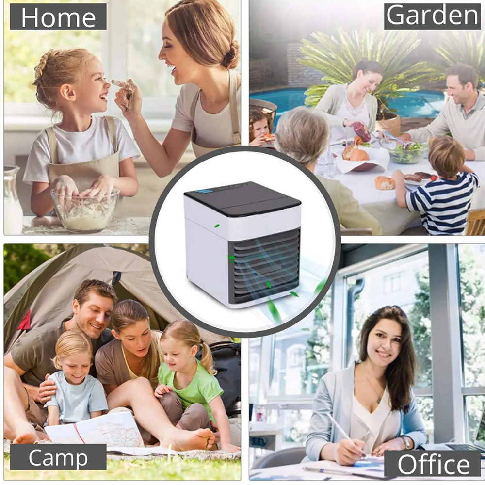 Enfriador Aire Portátil USB Mini Aire Acondicionado Personal