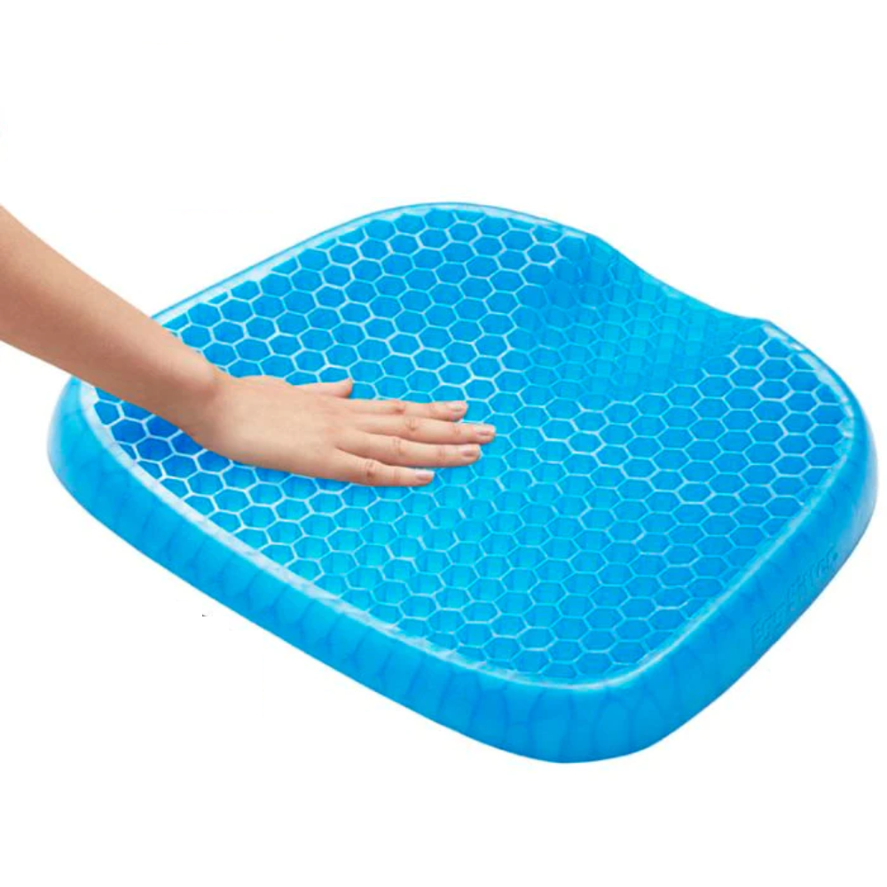 Cojín Gel Silicona Silla Ergonómico Asiento Postura Oficina Carro