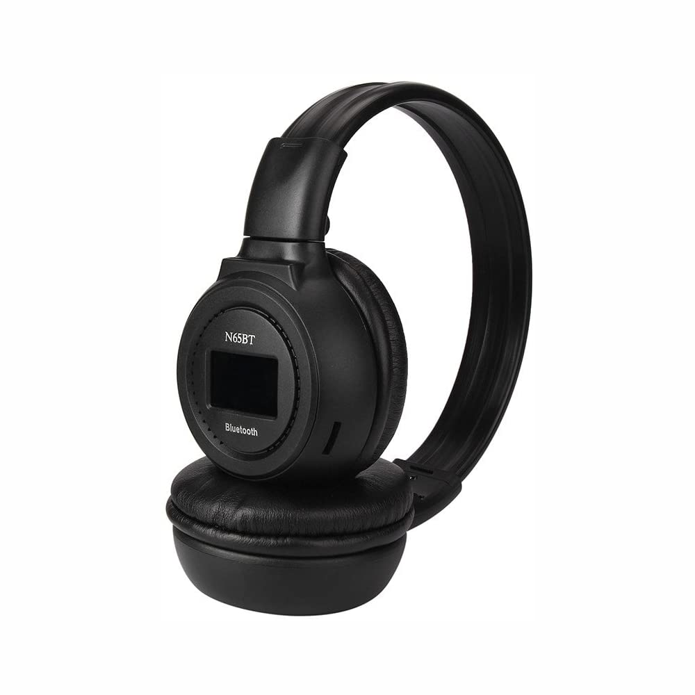 Audífonos Diadema Bluetooth Radio FM Micrófono Micro SD Plegables