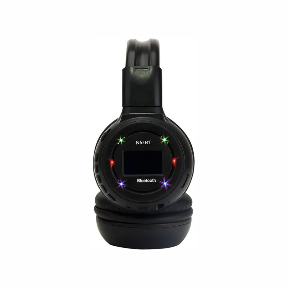 Audífonos Diadema Bluetooth Radio FM Micrófono Micro SD Plegables