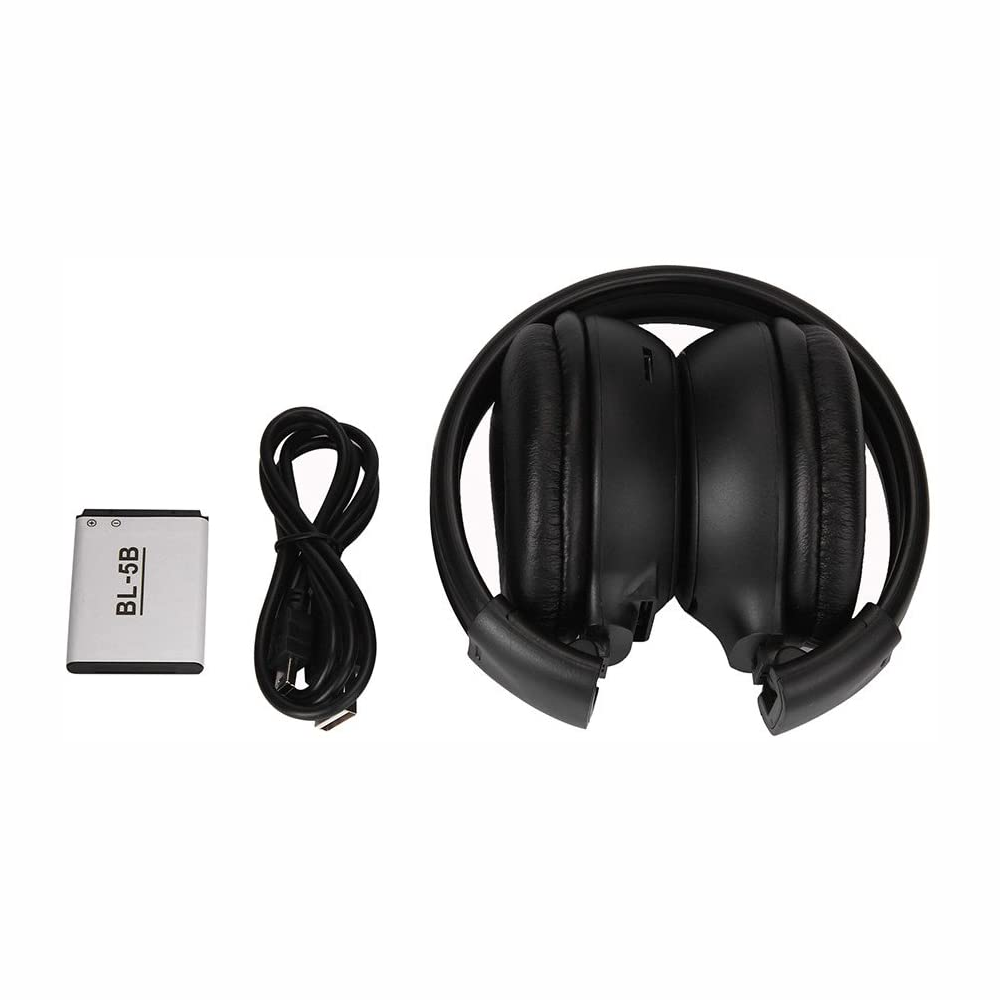Audífonos Diadema Bluetooth Radio FM Micrófono Micro SD Plegables