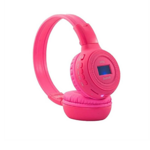 Audífonos Diadema Bluetooth N65 Radio FM Pantalla Recargables