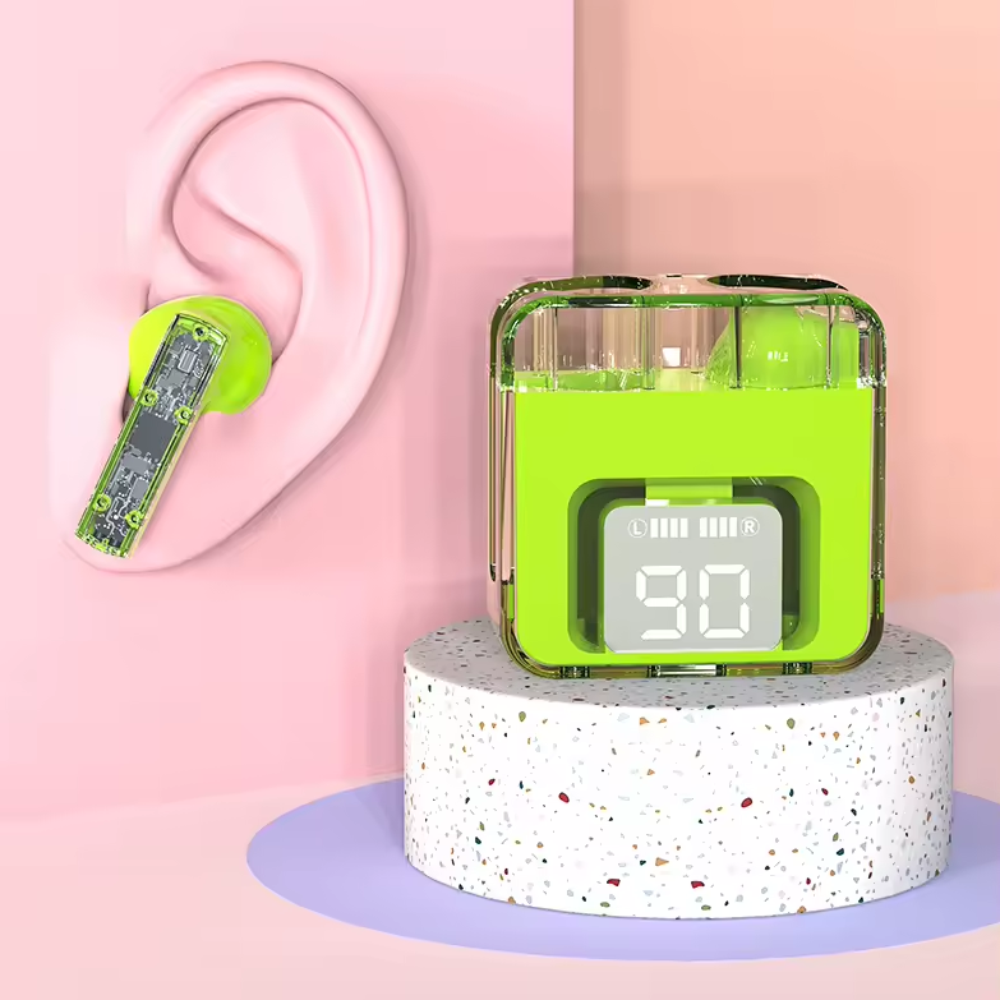 Audífonos Bluetooth 5.3 Inalámbricos G60 Pantalla LED Power Bank