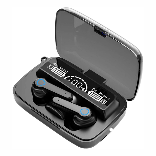 Audífonos Bluetooth 5.2 Inalámbricos M19 Power Bank Pantalla Digital