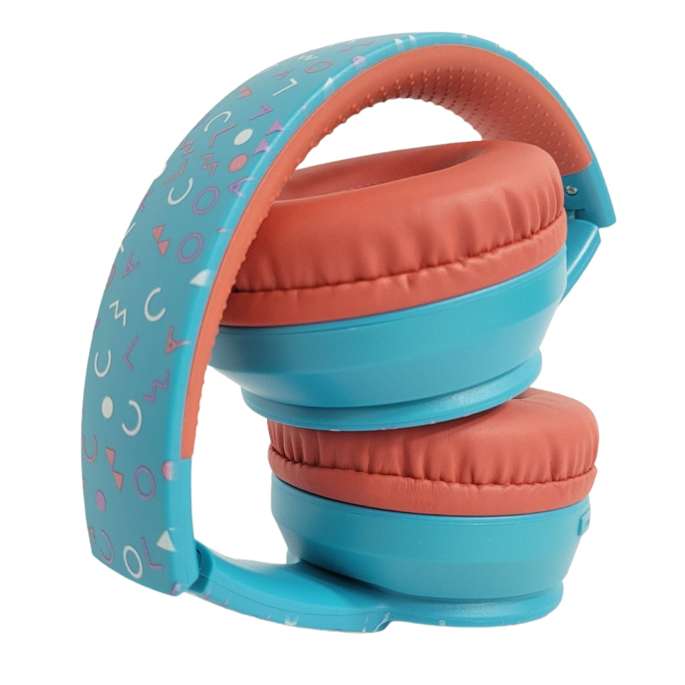 Audífonos Bluetooth Niños Diadema Plegable Micrófono LED Micro SD